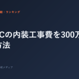 ジムFCの内装工事費を300万円抑えた方法